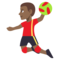 Person Playing Handball - Medium Black emoji on Emojione